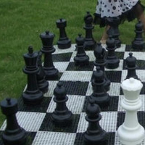 Large Decorative 9 Inch Tall Knight Piece Chess Black Horse Mega Chess Piece - Picture 6 of 6